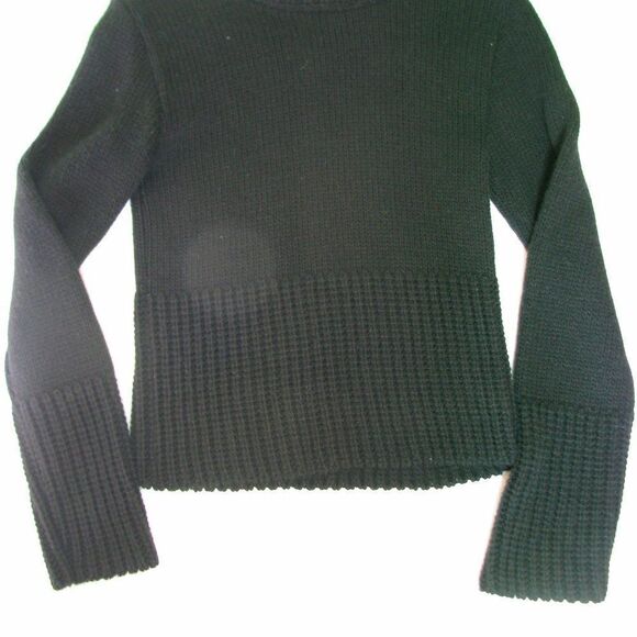 Vintage Coolwear Black Cropped Knit Sweater - Picture 3 of 9